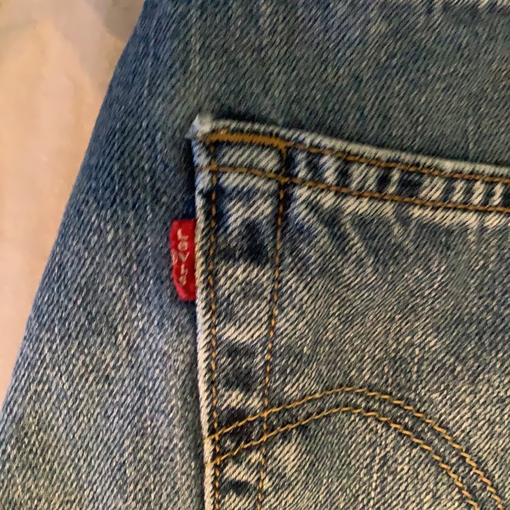 Levi Strauss & Co. Blue Denim Jeans 550 - Relaxed - Picture 3 of 7